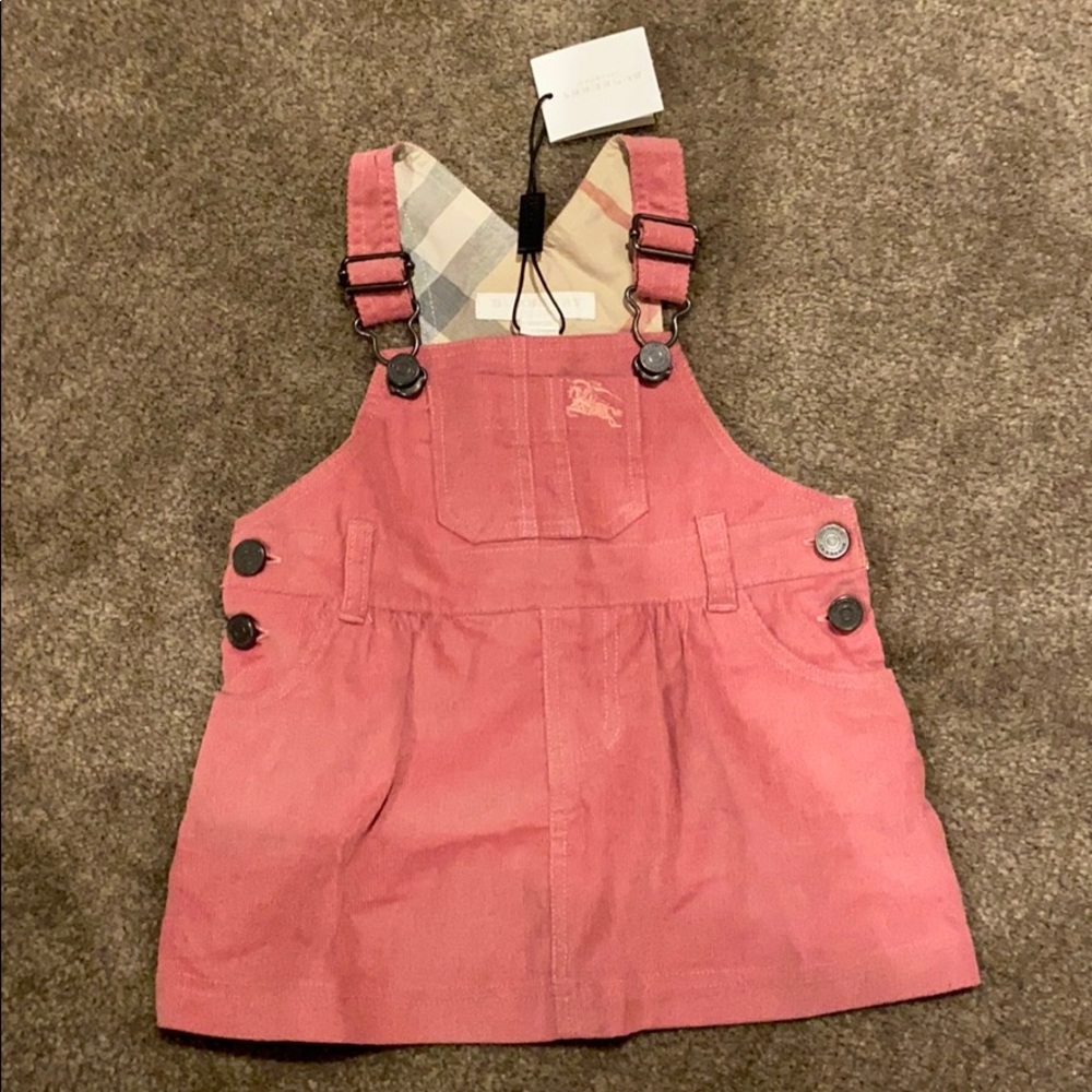 Burberry corduroy infant jumper